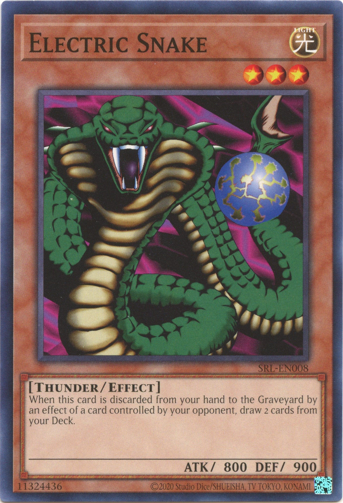 Electric Snake (25th Anniversary) [SRL-EN008] Common | Card Merchant Takapuna