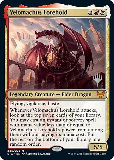 Velomachus Lorehold (Promo Pack) [Strixhaven: School of Mages Promos] | Card Merchant Takapuna