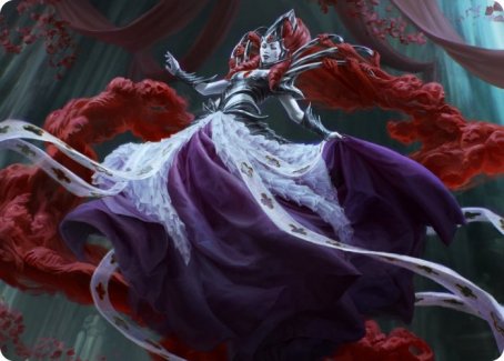 Olivia, Crimson Bride Art Card [Innistrad: Crimson Vow Art Series] | Card Merchant Takapuna