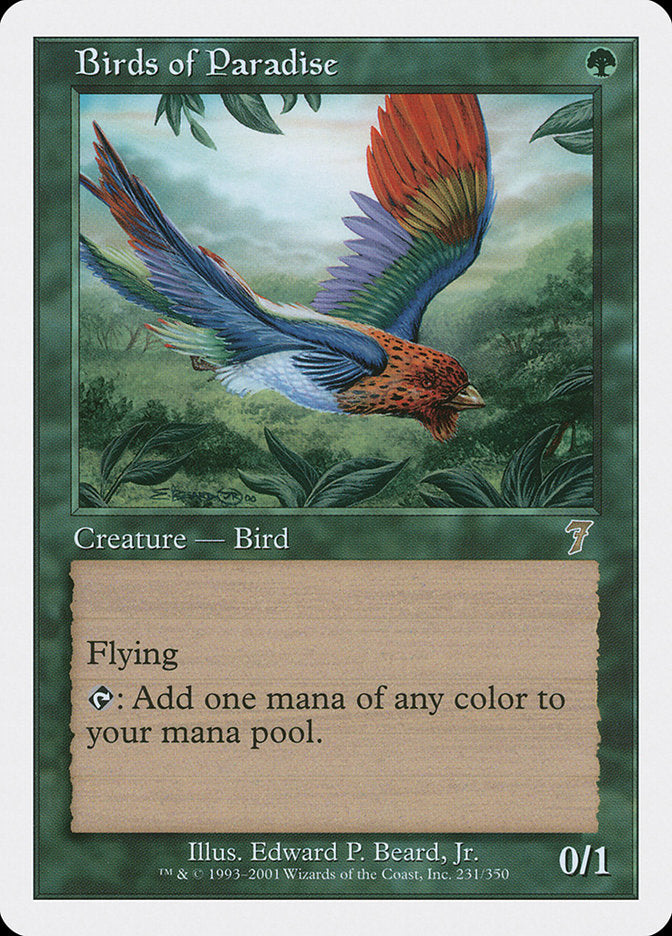 Birds of Paradise [Seventh Edition] | Card Merchant Takapuna