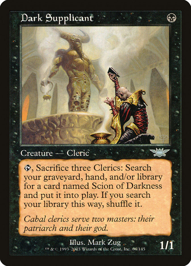 Dark Supplicant [Legions] | Card Merchant Takapuna