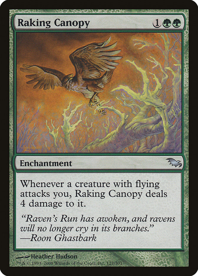 Raking Canopy [Shadowmoor] | Card Merchant Takapuna