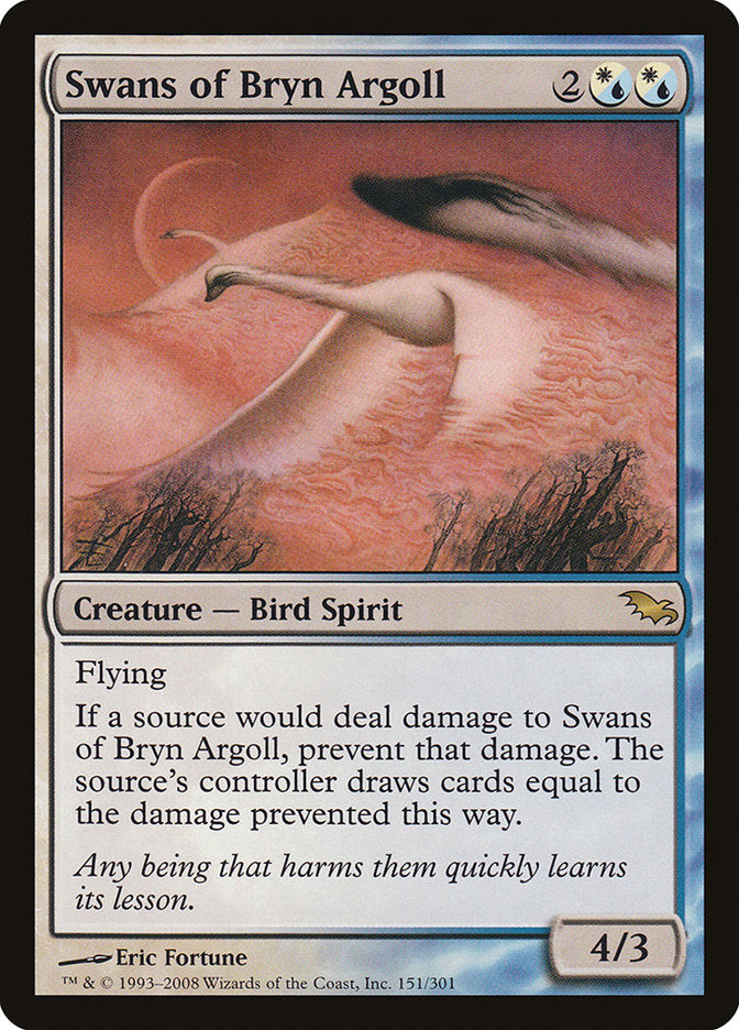 Swans of Bryn Argoll [Shadowmoor] | Card Merchant Takapuna