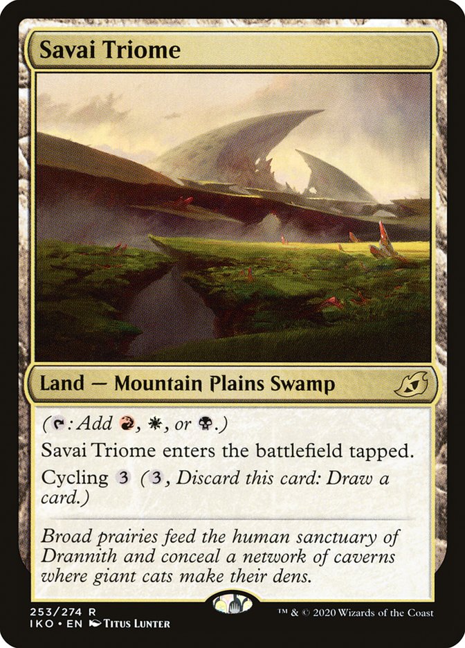 Savai Triome [Ikoria: Lair of Behemoths] | Card Merchant Takapuna