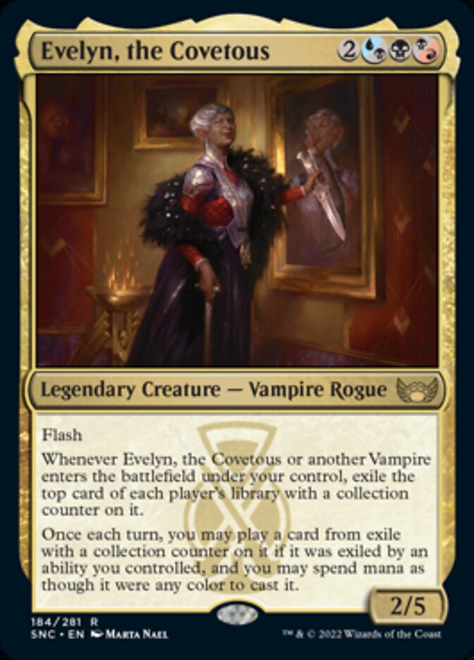 Evelyn, the Covetous [Streets of New Capenna] | Card Merchant Takapuna