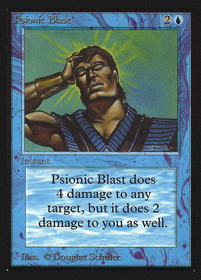 Psionic Blast [International Collectors' Edition] | Card Merchant Takapuna