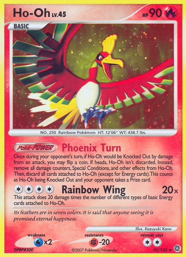 Ho-Oh (10/132) [Diamond & Pearl: Secret Wonders] | Card Merchant Takapuna