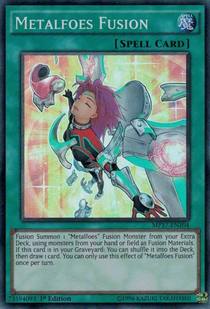 Metalfoes Fusion [MP17-EN104] Super Rare | Card Merchant Takapuna