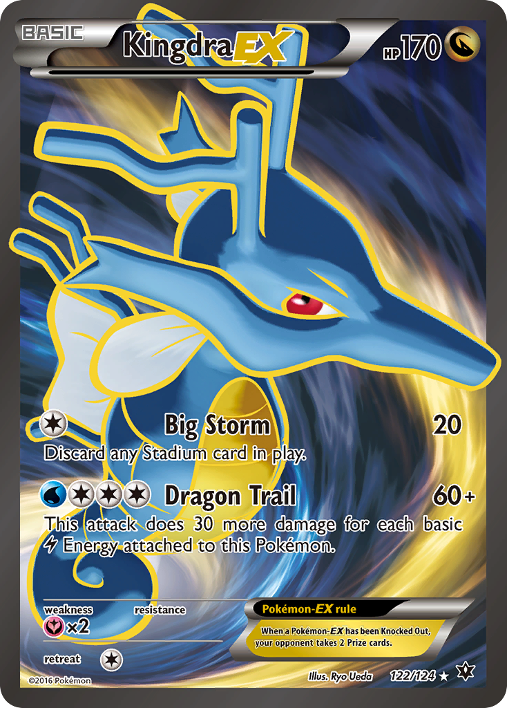 Kingdra EX (122/124) [XY: Fates Collide] | Card Merchant Takapuna