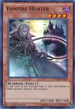 Vampire Hunter [MP14-EN155] Super Rare | Card Merchant Takapuna