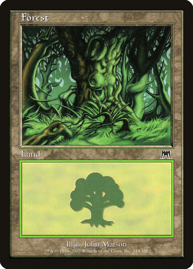 Forest (348) [Onslaught] | Card Merchant Takapuna