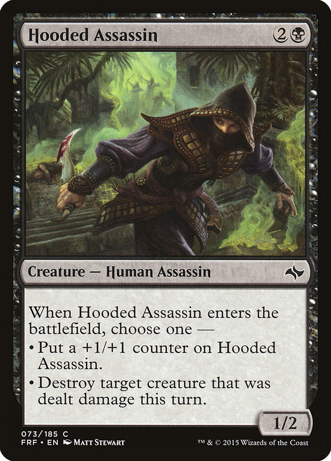 Hooded Assassin [Fate Reforged] | Card Merchant Takapuna