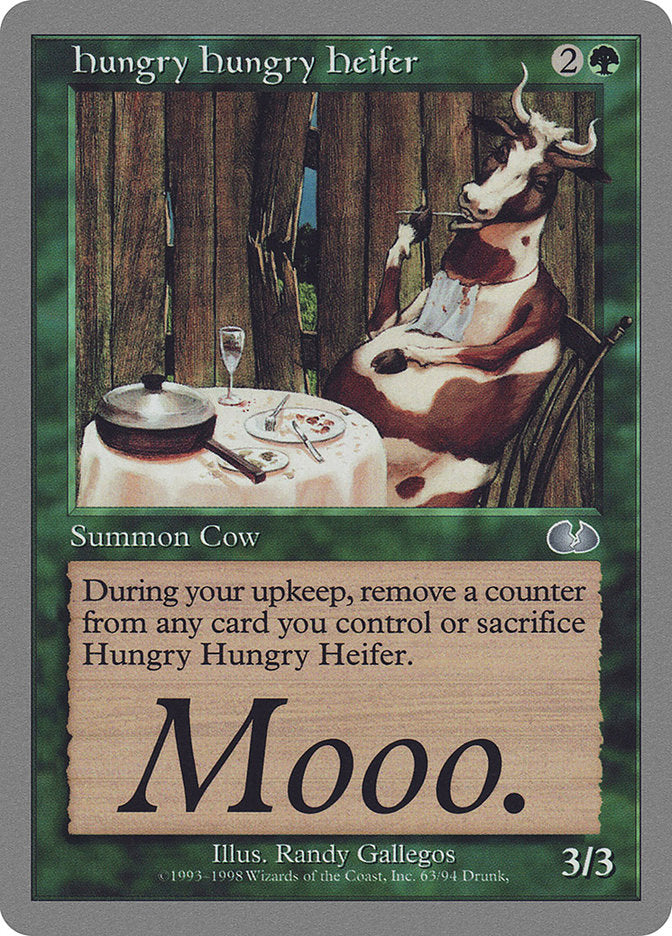 Hungry Hungry Heifer [Unglued] | Card Merchant Takapuna