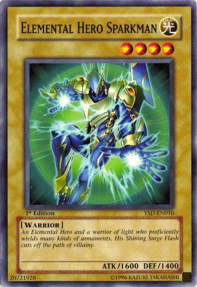 Elemental Hero Sparkman [YSD-EN010] Common | Card Merchant Takapuna