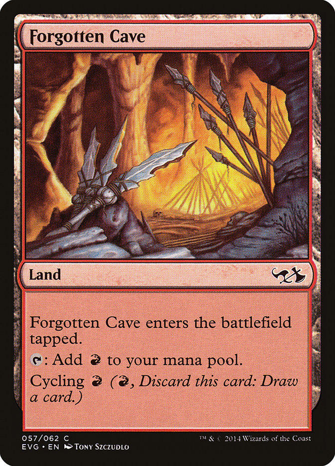 Forgotten Cave (Elves vs. Goblins) [Duel Decks Anthology] | Card Merchant Takapuna