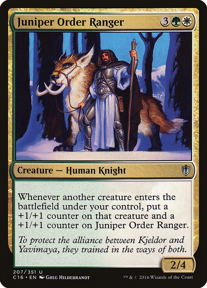 Juniper Order Ranger [Commander 2016] | Card Merchant Takapuna