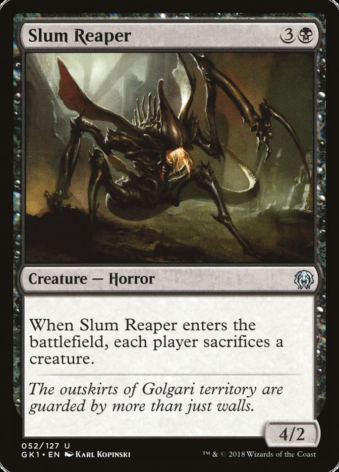 Slum Reaper [Guilds of Ravnica Guild Kit] | Card Merchant Takapuna