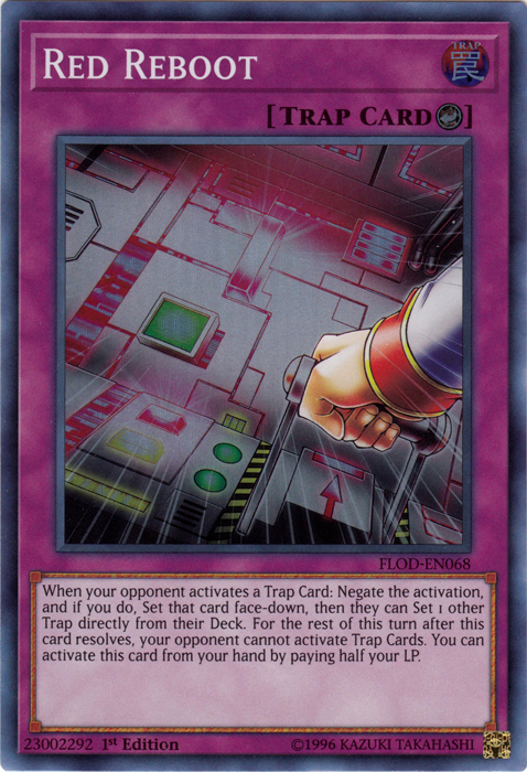 Red Reboot [FLOD-EN068] Super Rare | Card Merchant Takapuna