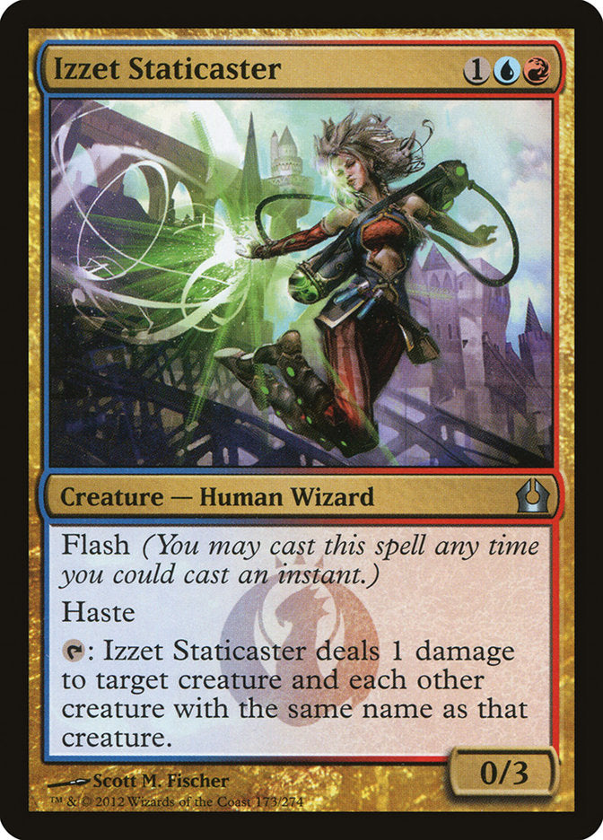 Izzet Staticaster [Return to Ravnica] | Card Merchant Takapuna