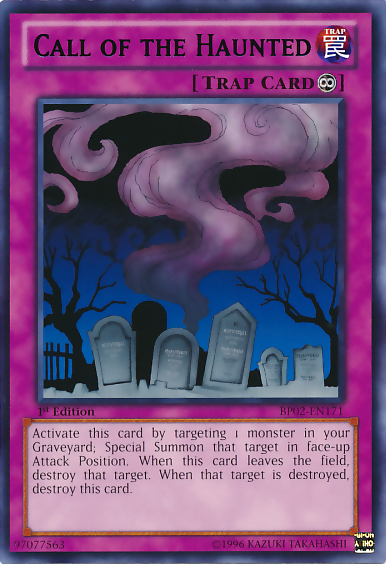 Call of the Haunted [BP02-EN171] Mosaic Rare | Card Merchant Takapuna