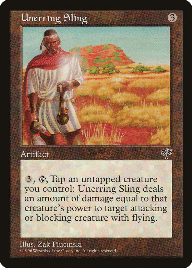 Unerring Sling [Mirage] | Card Merchant Takapuna