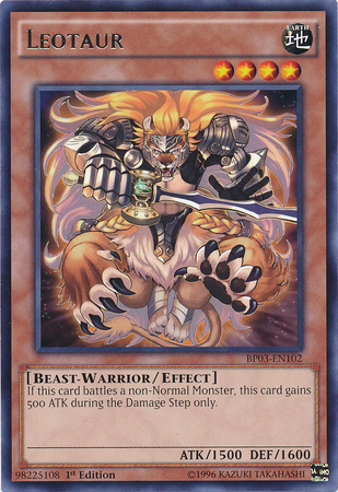 Leotaur [BP03-EN102] Rare | Card Merchant Takapuna