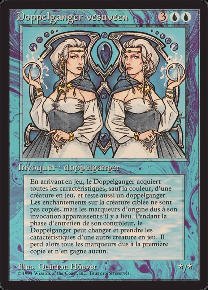 Vesuvan Doppelganger [Foreign Black Border] | Card Merchant Takapuna