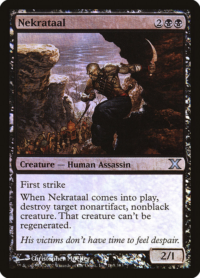 Nekrataal (Premium Foil) [Tenth Edition] | Card Merchant Takapuna