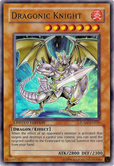 Dragonic Knight [JUMP-EN026] Ultra Rare | Card Merchant Takapuna