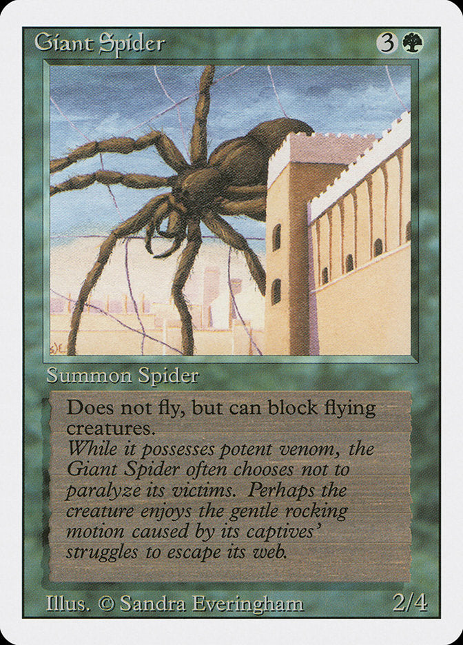 Giant Spider [Revised Edition] | Card Merchant Takapuna