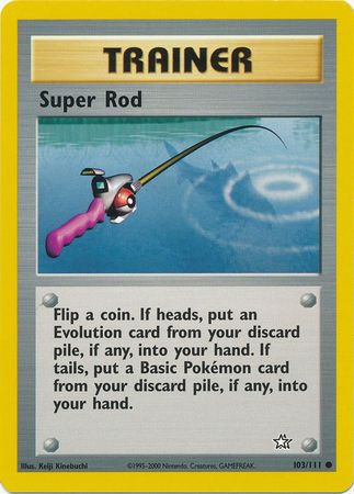 Super Rod (103/111) [Neo Genesis Unlimited] | Card Merchant Takapuna