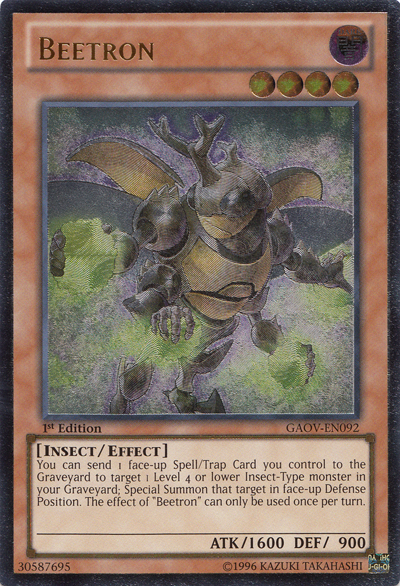 Beetron [GAOV-EN092] Ultimate Rare | Card Merchant Takapuna