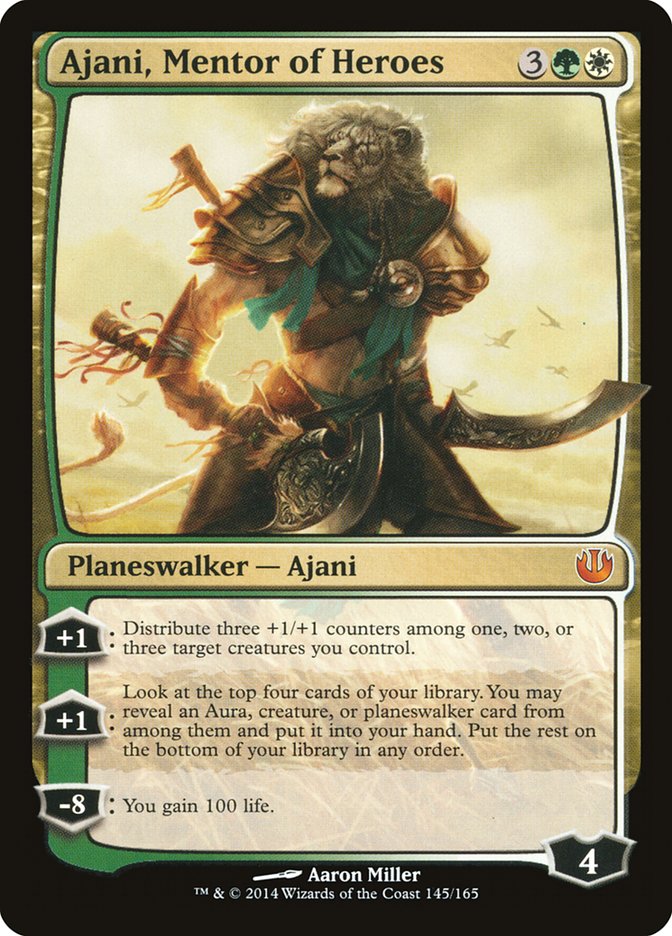 Ajani, Mentor of Heroes [Journey into Nyx] | Card Merchant Takapuna