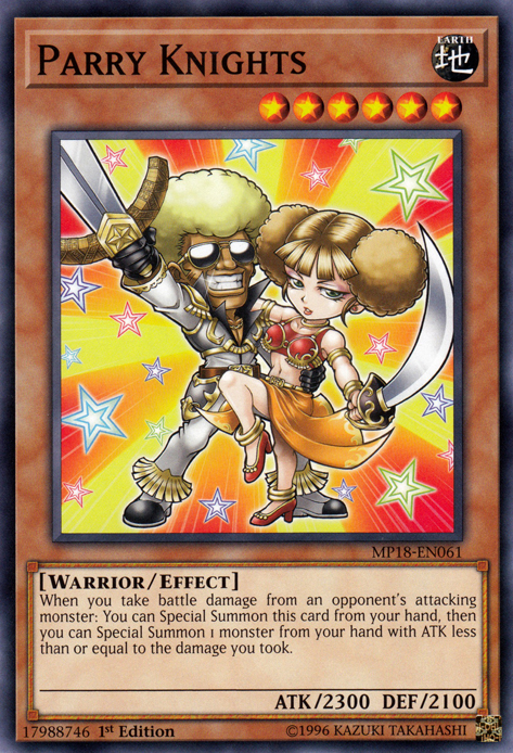 Parry Knights [MP18-EN061] Short Print | Card Merchant Takapuna