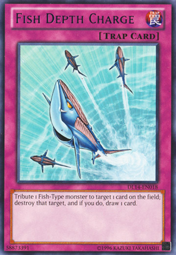 Fish Depth Charge (Purple) [DL14-EN018] Rare | Card Merchant Takapuna