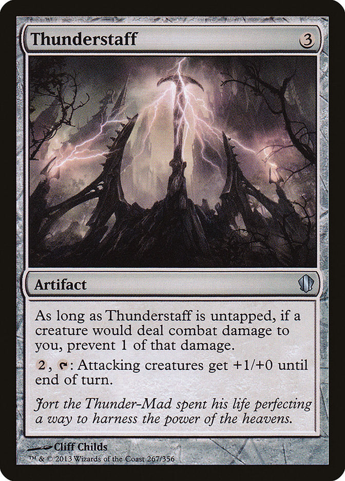 Thunderstaff [Commander 2013] | Card Merchant Takapuna