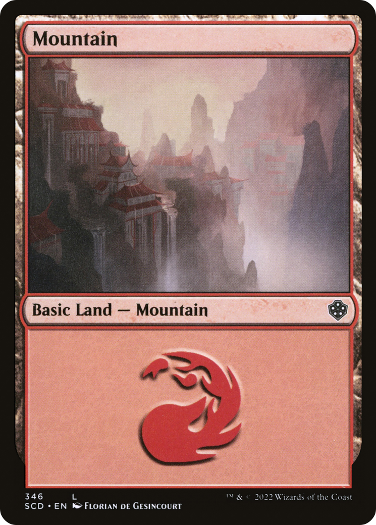 Mountain (346) [Starter Commander Decks] | Card Merchant Takapuna