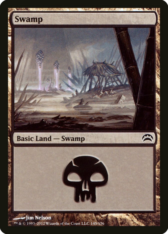 Swamp (145) [Planechase 2012] | Card Merchant Takapuna