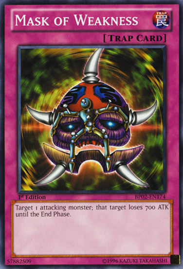 Mask of Weakness [BP02-EN174] Common | Card Merchant Takapuna