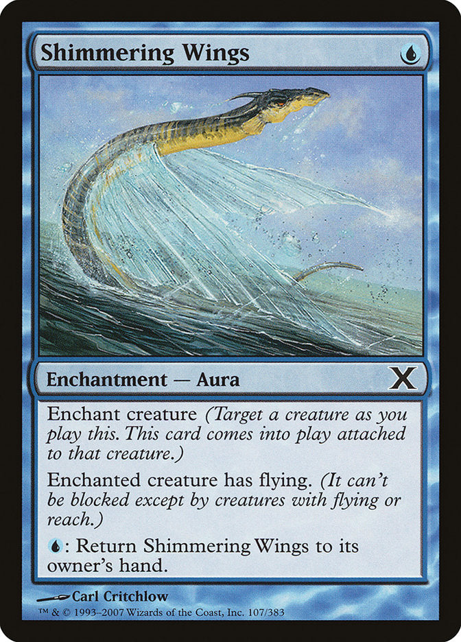 Shimmering Wings [Tenth Edition] | Card Merchant Takapuna