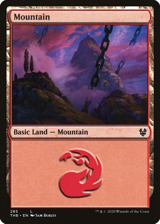 Mountain (285) [Theros Beyond Death] | Card Merchant Takapuna