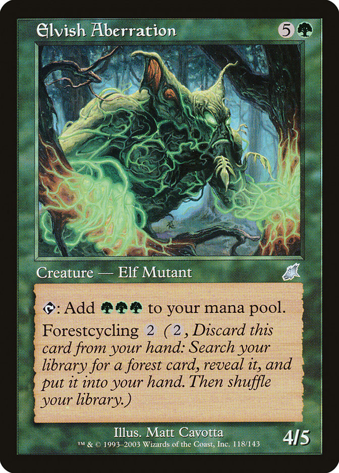 Elvish Aberration [Scourge] | Card Merchant Takapuna