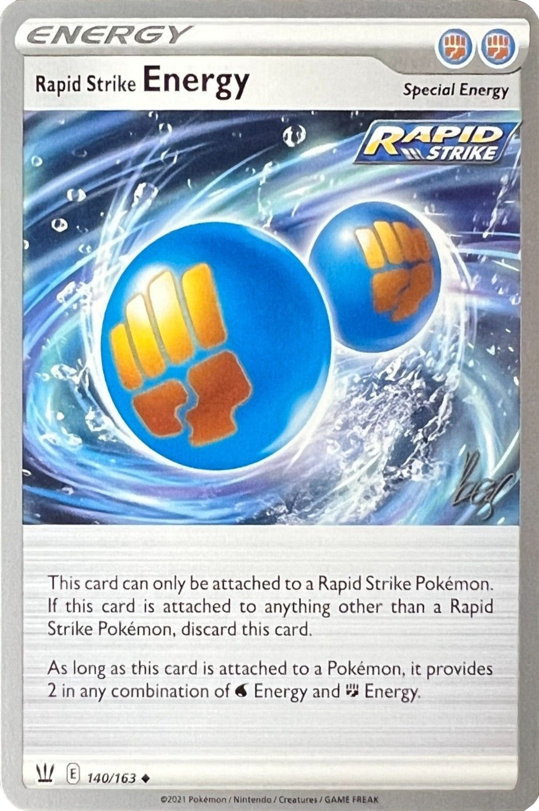 Rapid Strike Energy (140/163) (Cheryl Again - Sebastian Lashmet) [World Championships 2022] | Card Merchant Takapuna