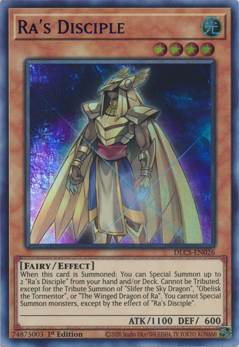 Ra's Disciple (Purple) [DLCS-EN026] Ultra Rare | Card Merchant Takapuna