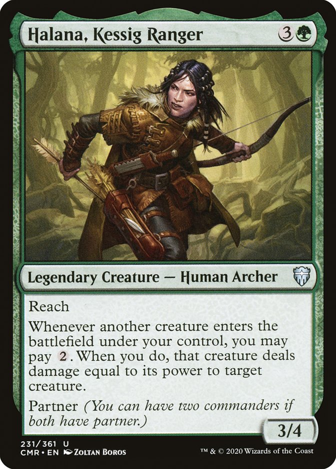 Halana, Kessig Ranger [Commander Legends] | Card Merchant Takapuna