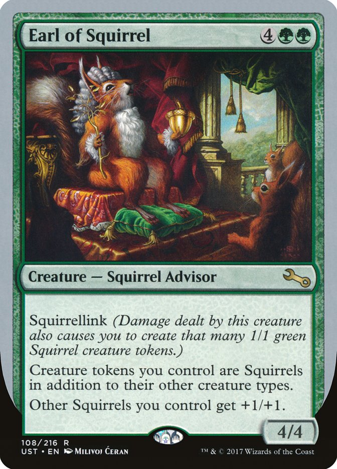 Earl of Squirrel [Unstable] | Card Merchant Takapuna