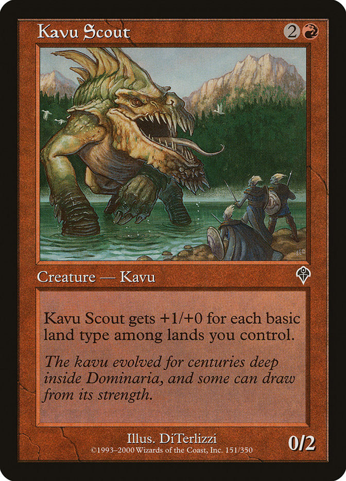 Kavu Scout [Invasion] | Card Merchant Takapuna