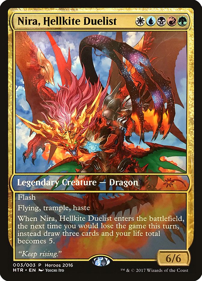 Nira, Hellkite Duelist [Heroes of the Realm] | Card Merchant Takapuna