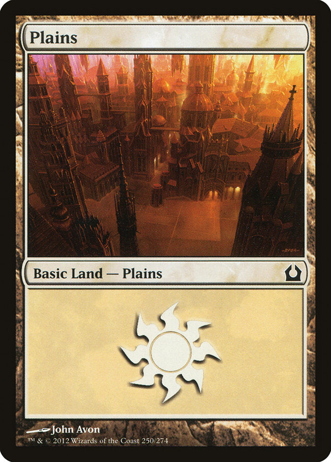 Plains (250) [Return to Ravnica] | Card Merchant Takapuna