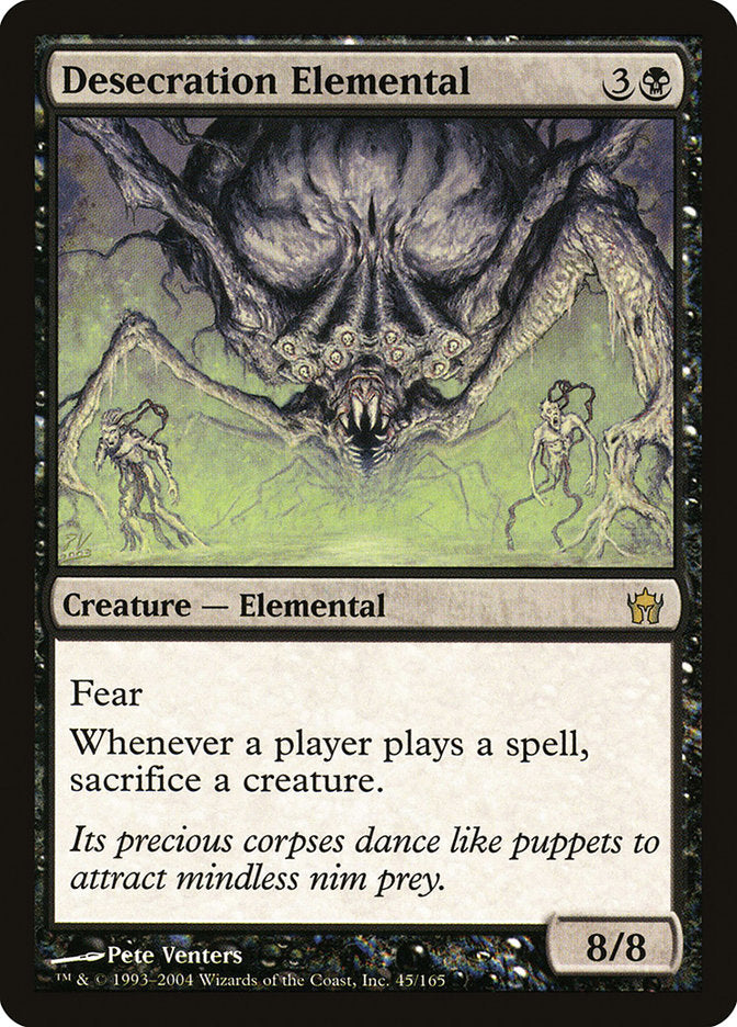 Desecration Elemental [Fifth Dawn] | Card Merchant Takapuna